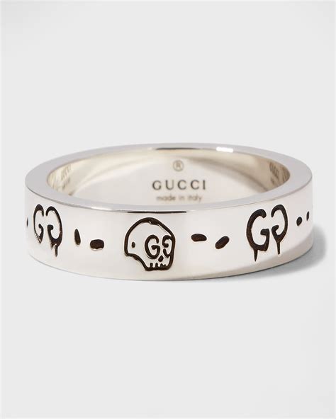 mens gucci rings for sale|gucci ghost ring men.